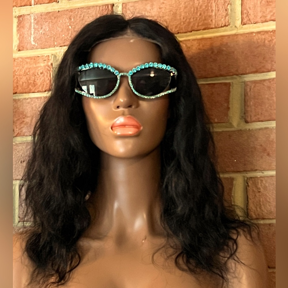 Sunglass Rhinestone Edges